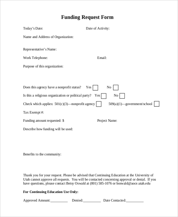 target donation request form1