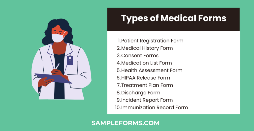 types of medical forms 1024x530
