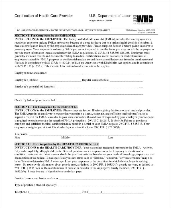 FREE 10+ Sample Health Insurance Forms in PDF Word