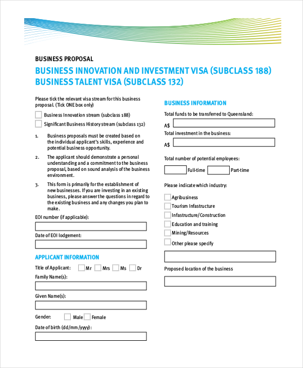 business proposal innovation investment