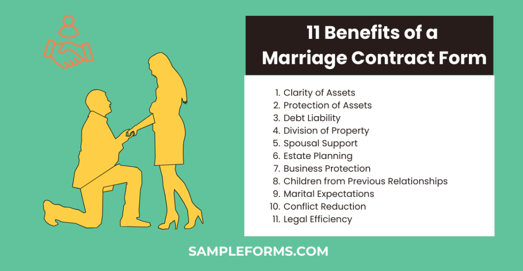 benefits of a marriage contract form 1024x530