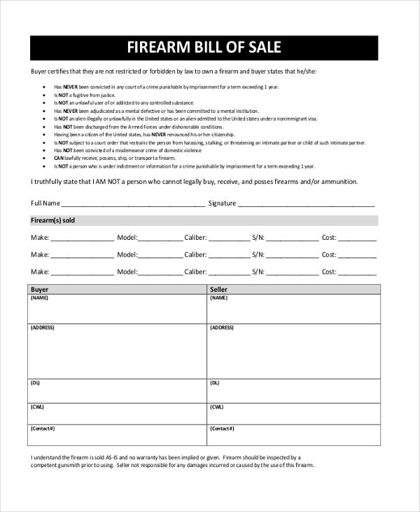 free-10-sample-blank-bill-of-sale-forms-in-ms-word-pdf-excel