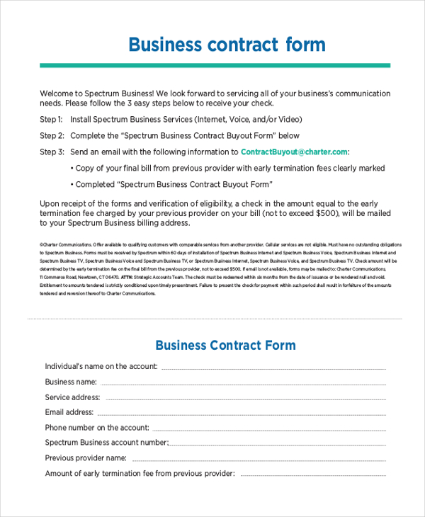 business contract form1