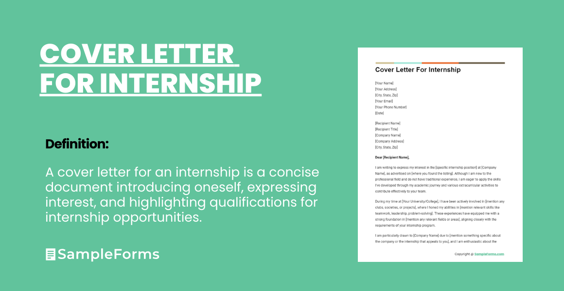 cover letter for internships fi