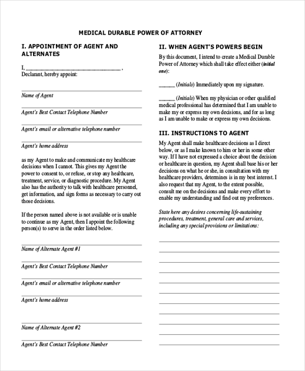 free-10-sample-medical-power-of-attorney-forms-in-pdf-ms-word