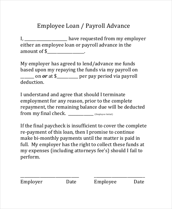 employee loan agreement1