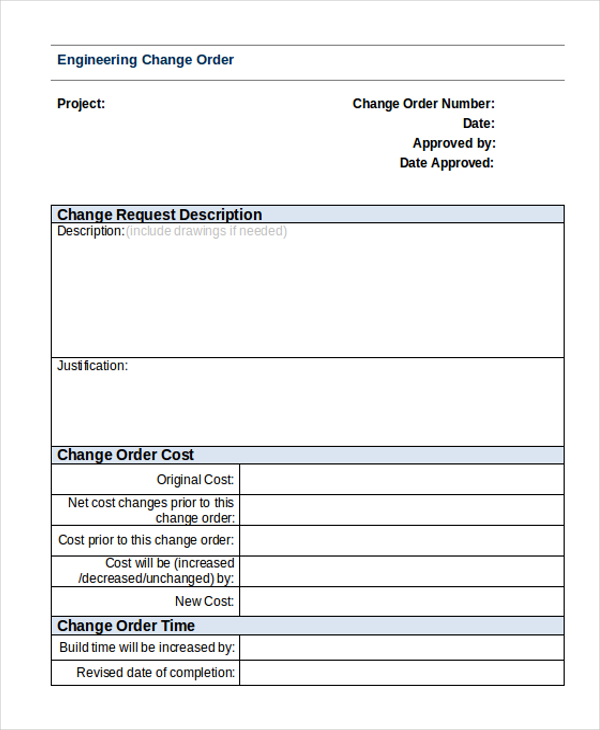 engineering change order form1