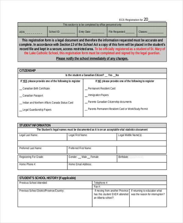 free legal document form