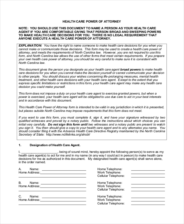 FREE 11+ Sample General Power of Attorney Forms in PDF | MS Word