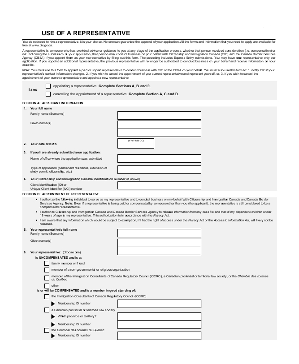 legal business form