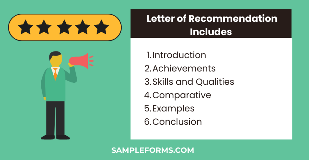 letter of recommendation includes 1024x530