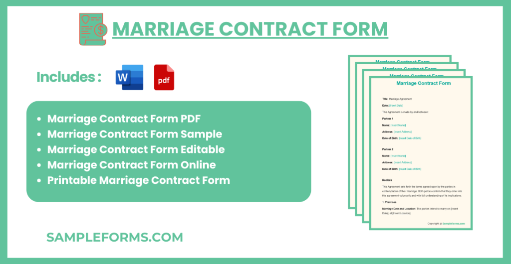 marriage contract form bundle 1024x530