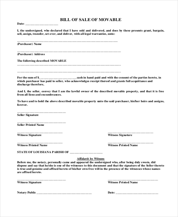 Car Bill Of Sale Template PDF Free Florida Firearm Bill Of Sale Form 