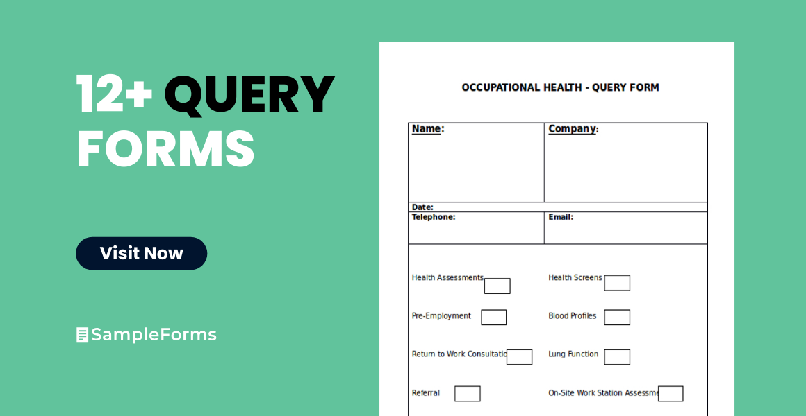 query form