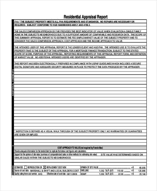 dair appraisal form