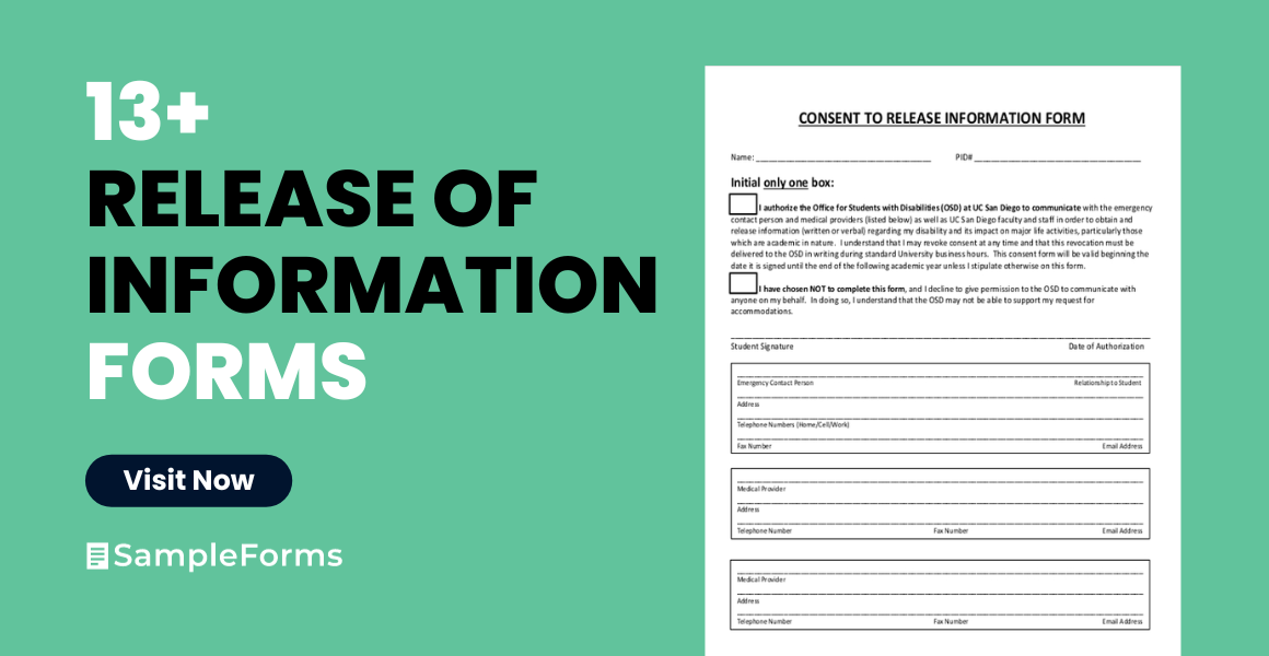 release of informations form