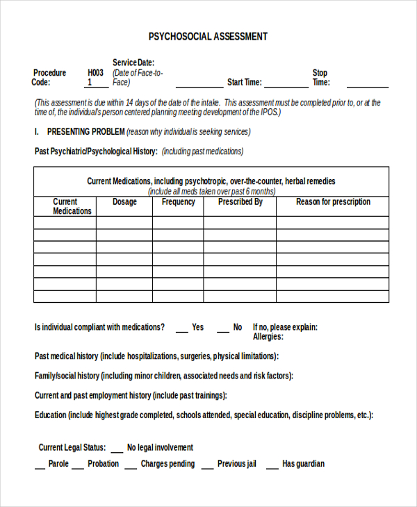 free-8-sample-psychosocial-assessment-forms-in-pdf-ms-word