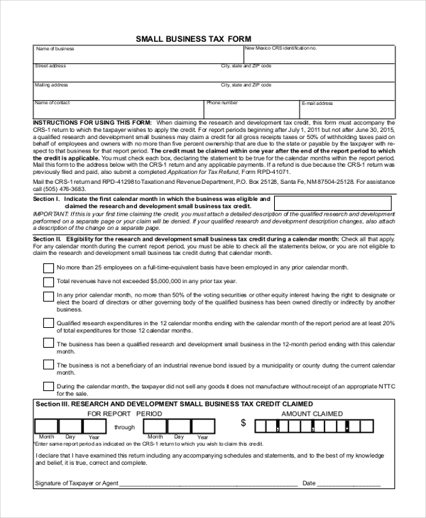 FREE 12 Sample Business Forms In PDF MS Word Excel