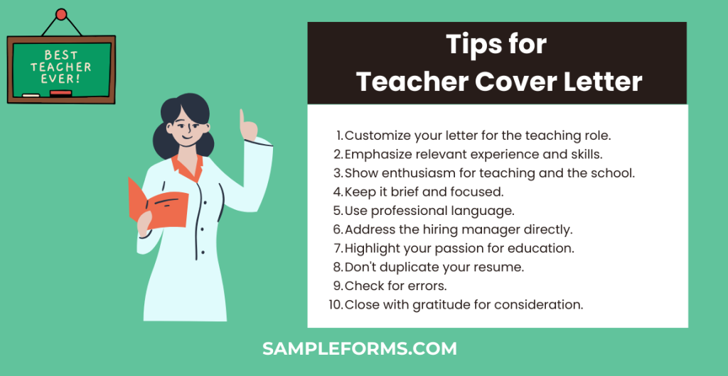 tips for teacher cover letter 1024x530