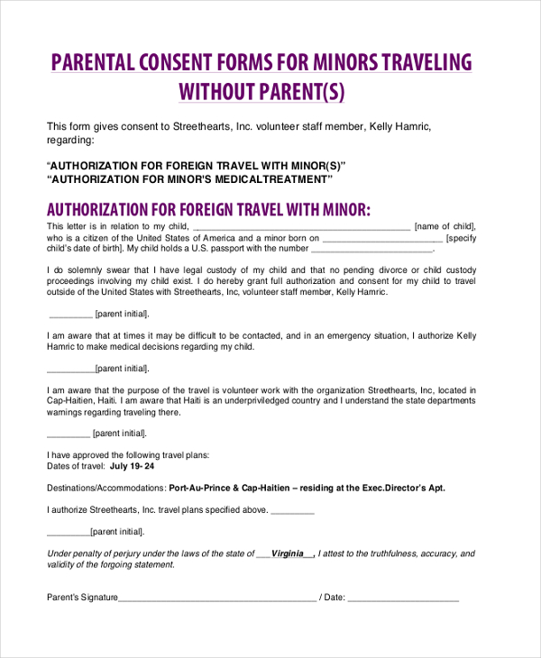 travel jamaica authorization form