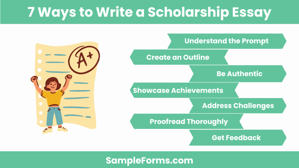 7 ways to write a scholarship essay 1024x576