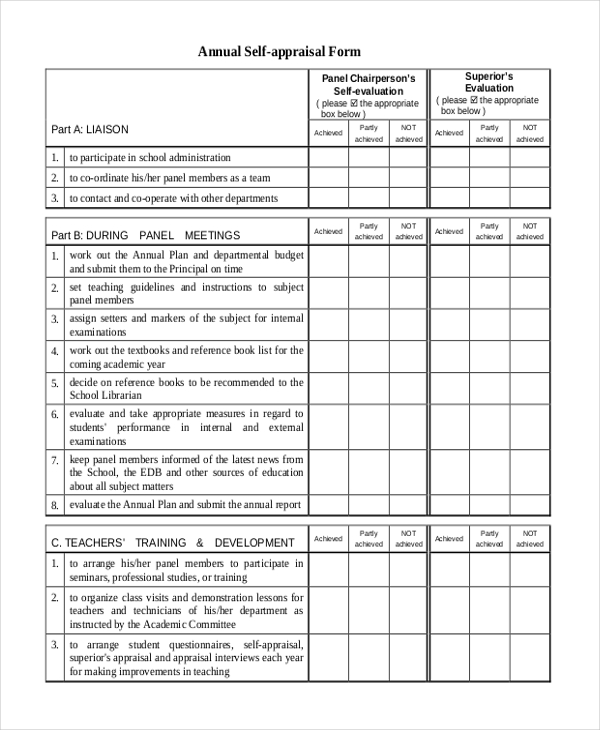 What Is Appraisal In Childcare