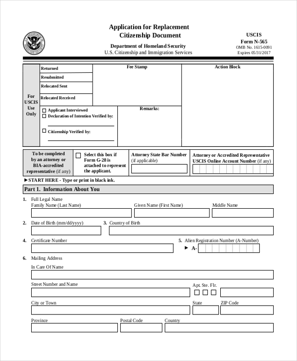 free-9-sample-citizenship-application-forms-in-pdf-excel