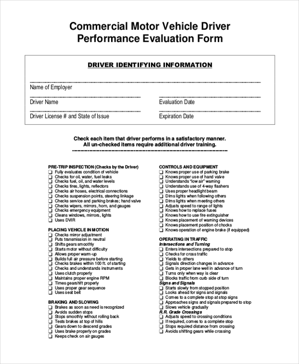 FREE 8+ Vehicle Appraisal Form Samples in PDF | MS Word