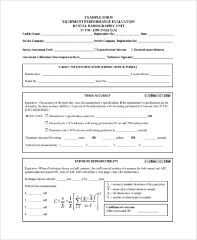 FREE 7+ Sample Performance Evaluation Examples in PDF | MS Word