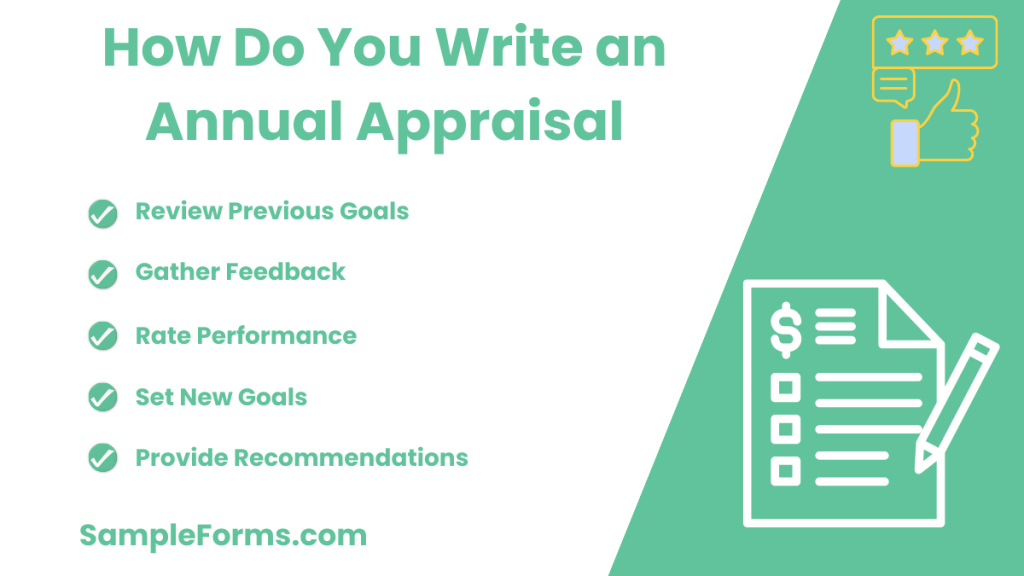 how do you write an annual appraisal 1024x576