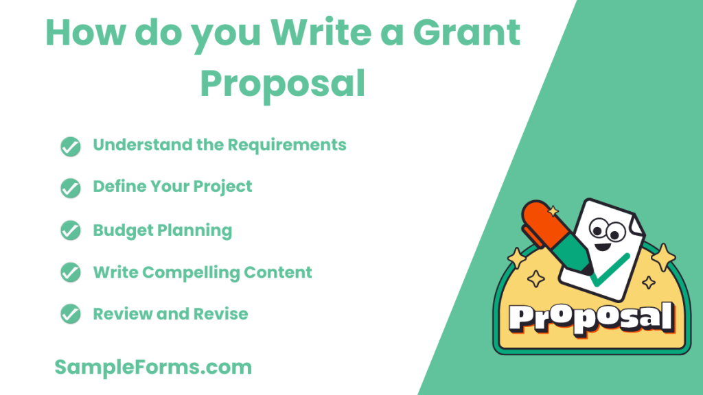 how do you write a grant proposal 1024x576