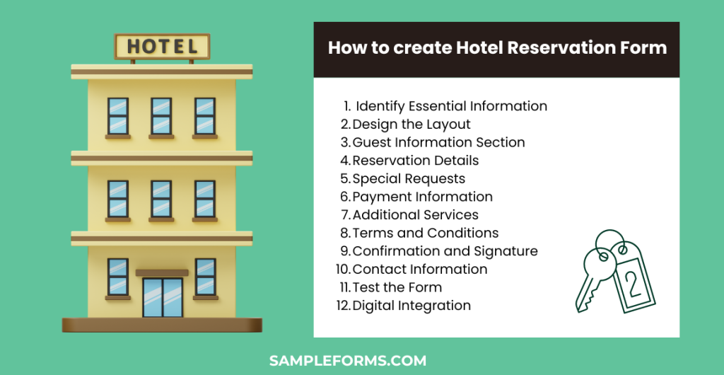 how to create hotel reservation form 1024x530
