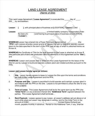 free lease agreement form samples 8 free documents in pdf doc