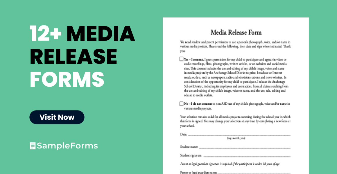 media release form