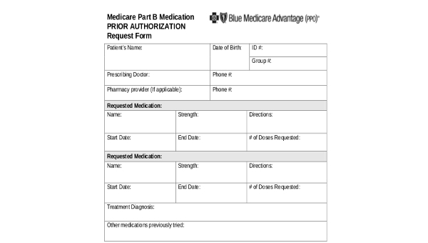 medicare authorization forms