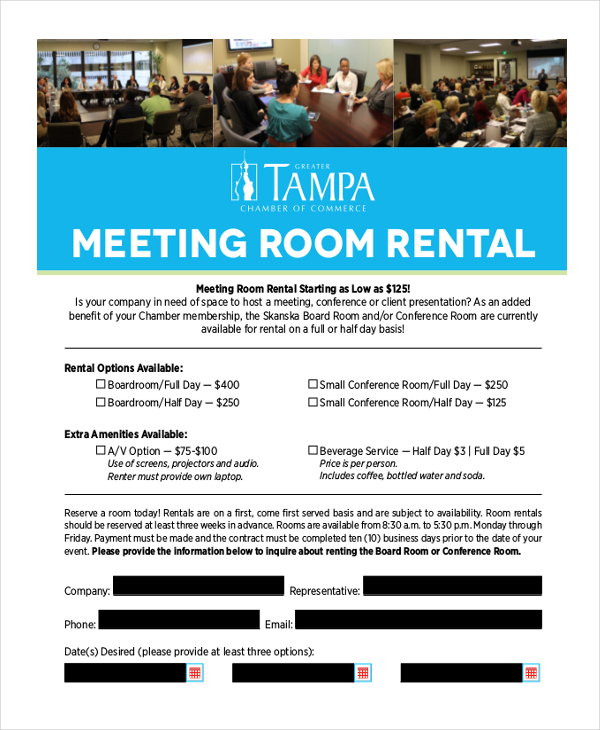 meeting room rental