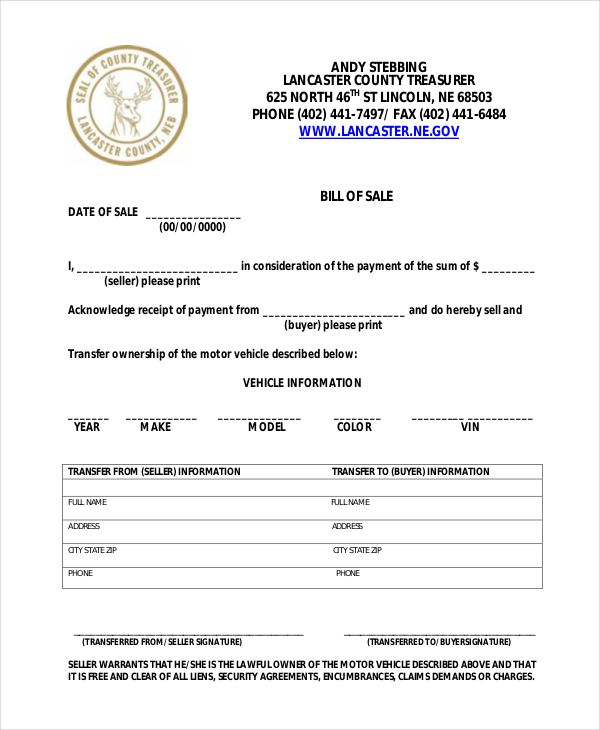 free 6 sample motorcycle bill of sale forms in pdf ms word