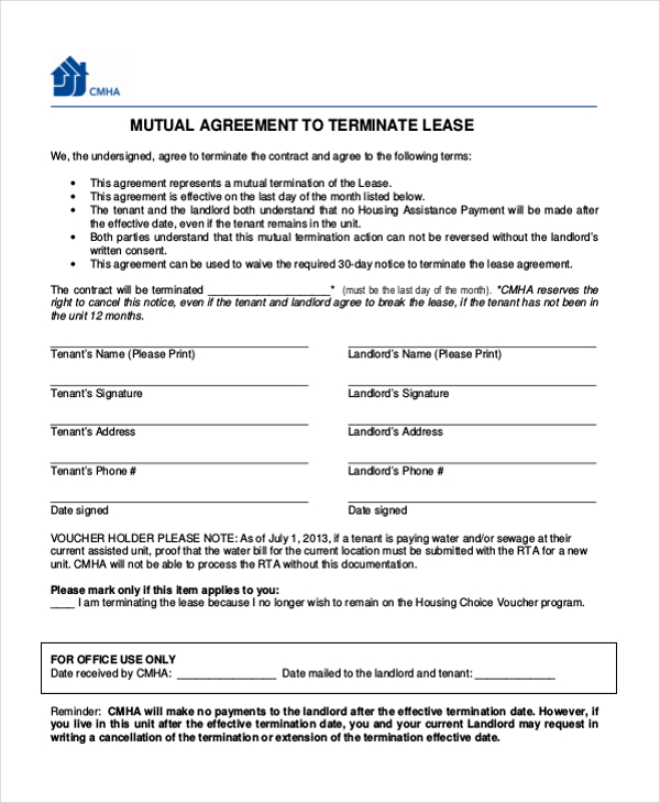 Sample Lease Form - 10+ Free Documents in Doc, PDF