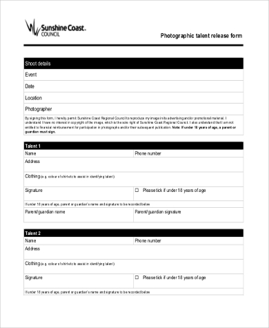 photographic talent release form1