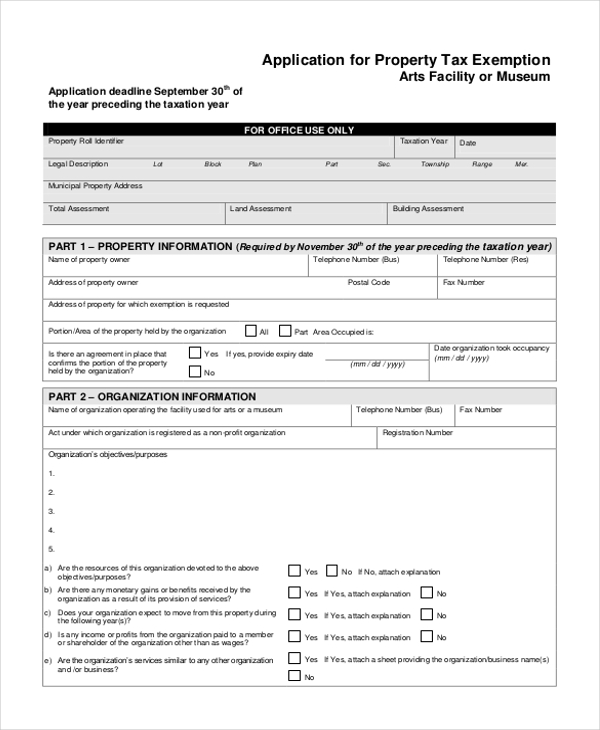 free-8-sample-tax-exemption-forms-in-pdf-ms-word