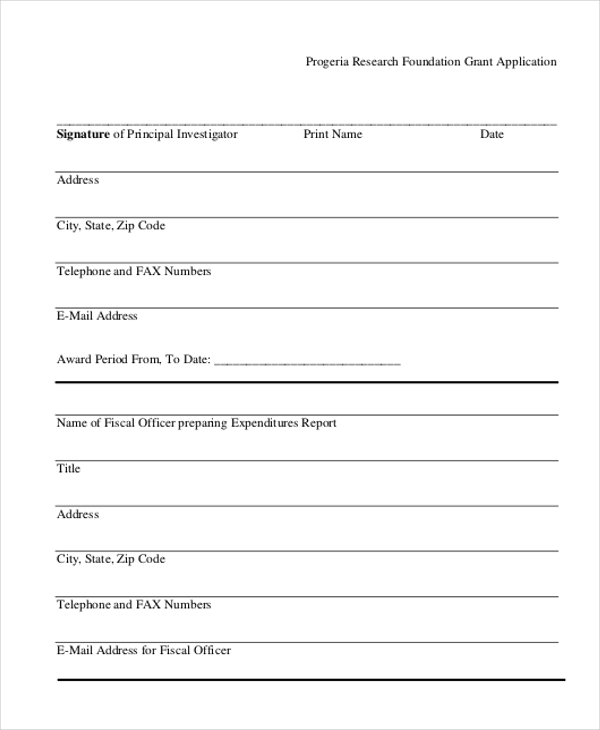 Grant Proposal Form Sample - 8+ Free Documents in Doc, PDF