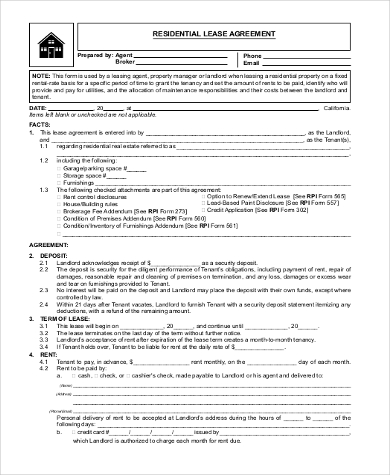 residential lease agreement form2