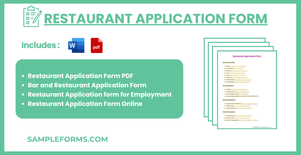 restaurant application form bundle 1024x530