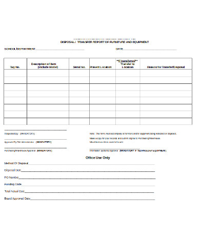 FREE 13+ School Transfer Form Samples, PDF, MS Word, Google Docs, Excel