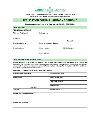 target pharmacy job application