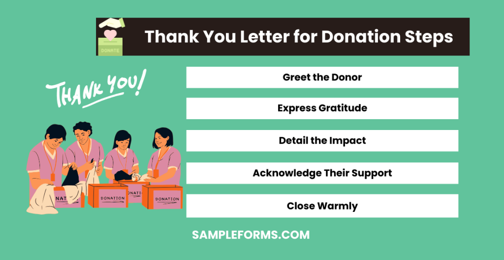 thank you letter for donation steps 1024x530