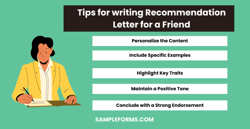tips for writing recommendation letter for a friend 1024x530