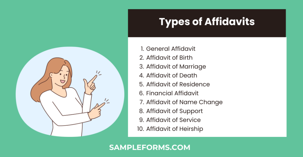 types of affidavits 1024x530