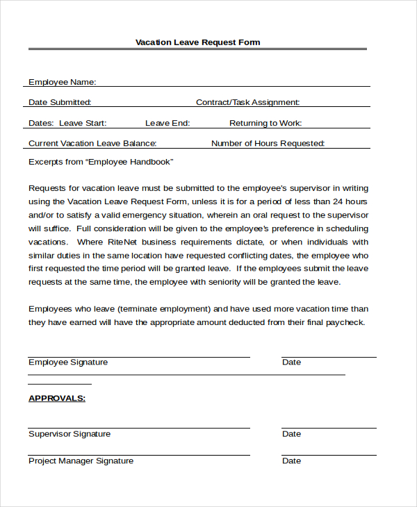 vacation leave application form1