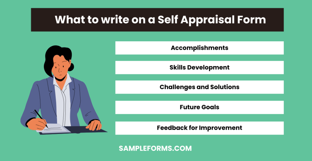 what to write on a self appraisal form 1024x530